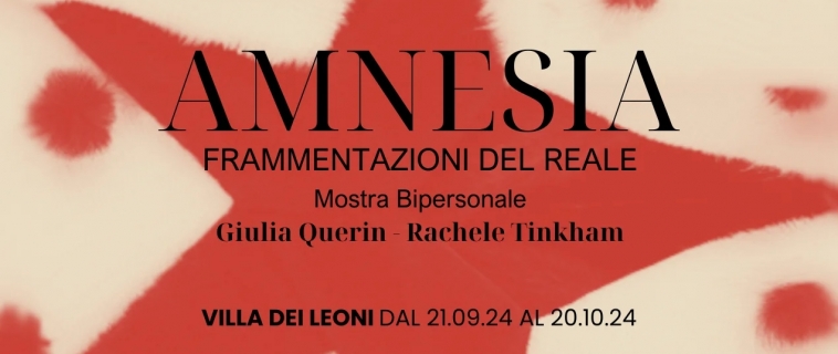 GIULIA QUERIN, RACHELE TINKHAM – AMNESIA. Frammentazioni del reale